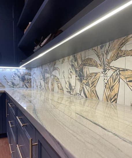Kitchen backsplash
